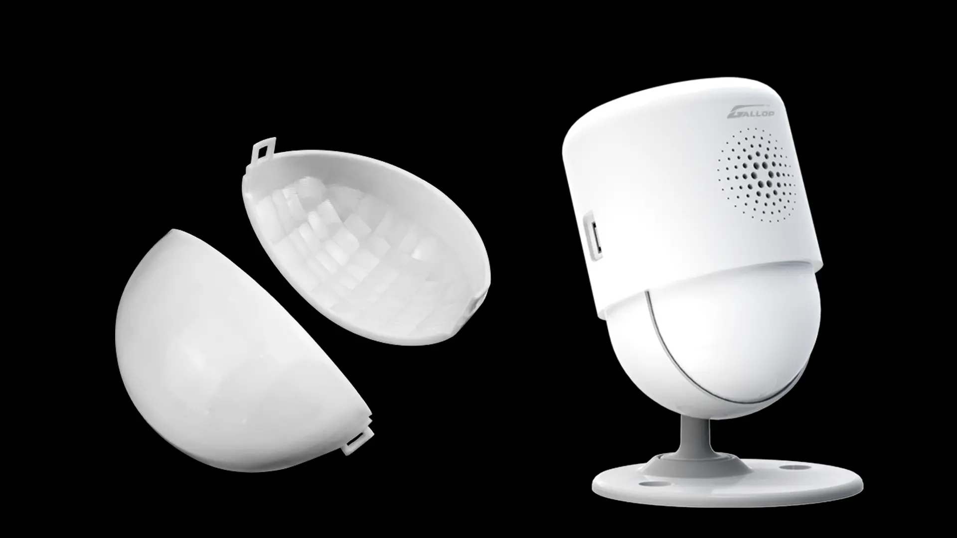 wireless PIR motion detector