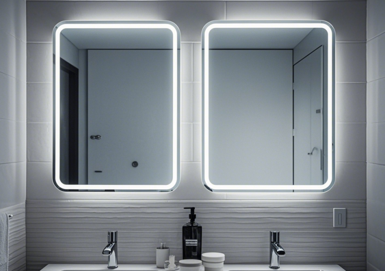 Light Bathroom Mirrors